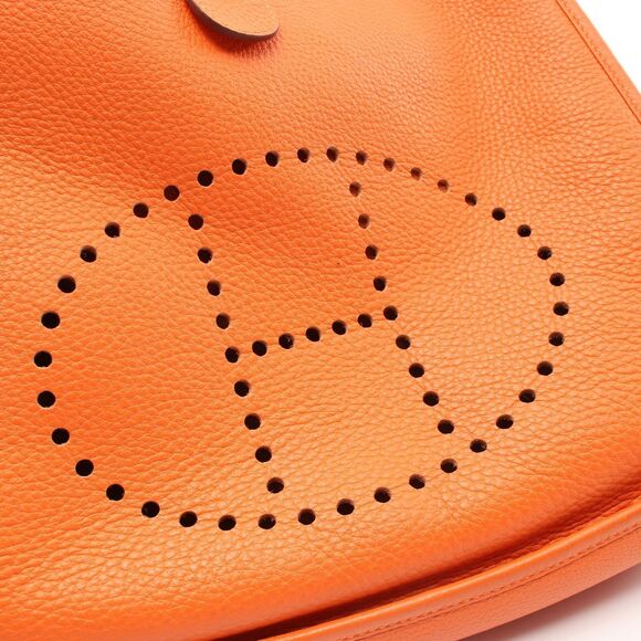 Hermes Shoulder Bag Hermes Evelyn 3gm Orange Others Evelyn 3gm - Picture 11 of 11
